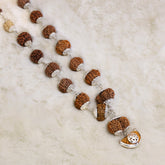 1–14 Mukhi Rudraksha Mala – Nepal Origin | With Ganesh Mukhi & Gaurishankar