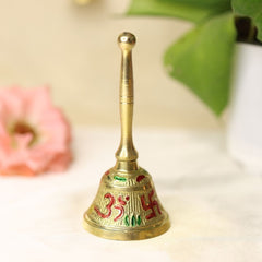 Antique Gold Premium Brass Pooja Thaal (Set of 5)