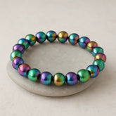 Hematite Aura Stone Bracelet