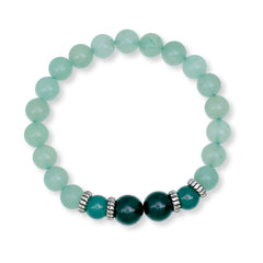Green Aventurine Bracelet (Mithun Rashi) Gemini