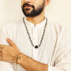 Karungali Mala & Trishool Damaru Kada Combo