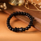 Karungali Malai Damru Bracelet with Govt. Certification