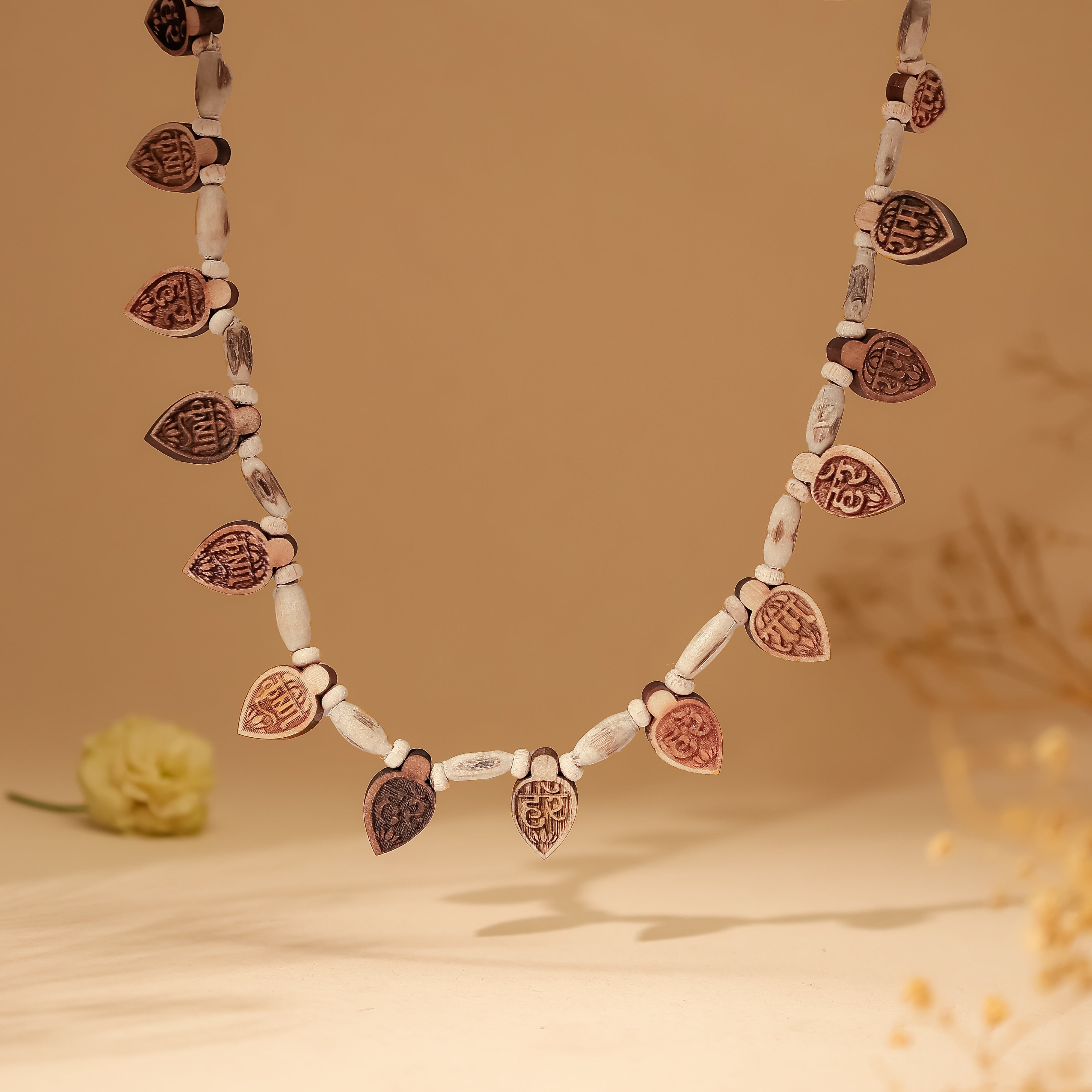 Maha Mantra Tulsi Mala | 16 Petals for Devotion and Peace