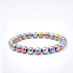 Hematite Aura Stone Bracelet