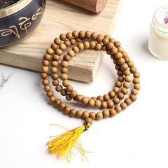 Govt Certified Chandan Sandalwood Jaap Mala 108 beads