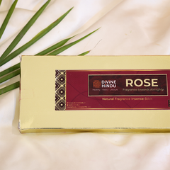 Divine Hindu Natural Rose Incense Sticks