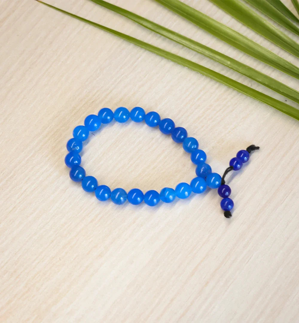 Blue Topaz Stone Bracelet