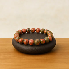 Unakite Stone Bracelet