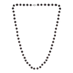 Karungali Malai Silver Cap Necklace with Govt. Certified