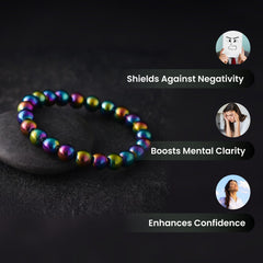Hematite Aura Stone Bracelet