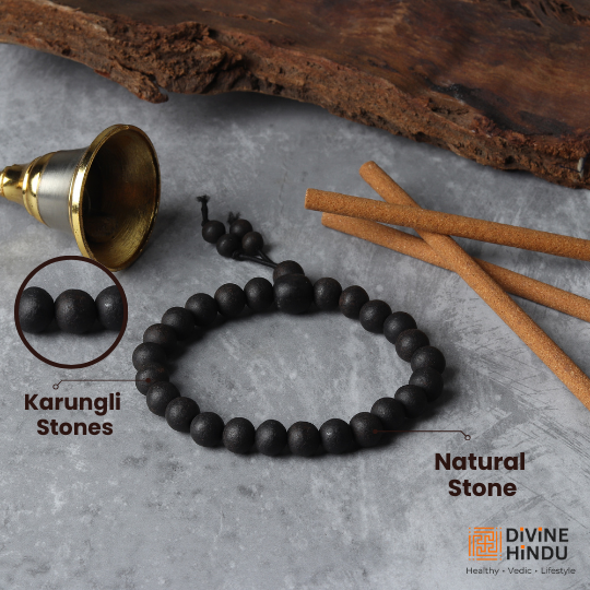 Karungali Malai Bracelet with Govt. Certification