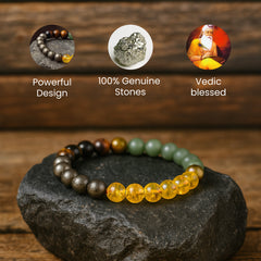 Money Magnet Stone Bracelet