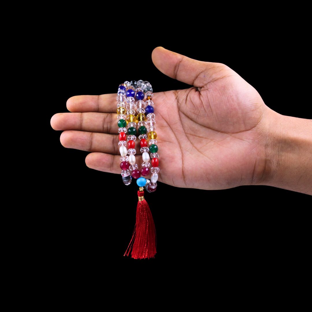 Nine Gems Navratna Stones Mala