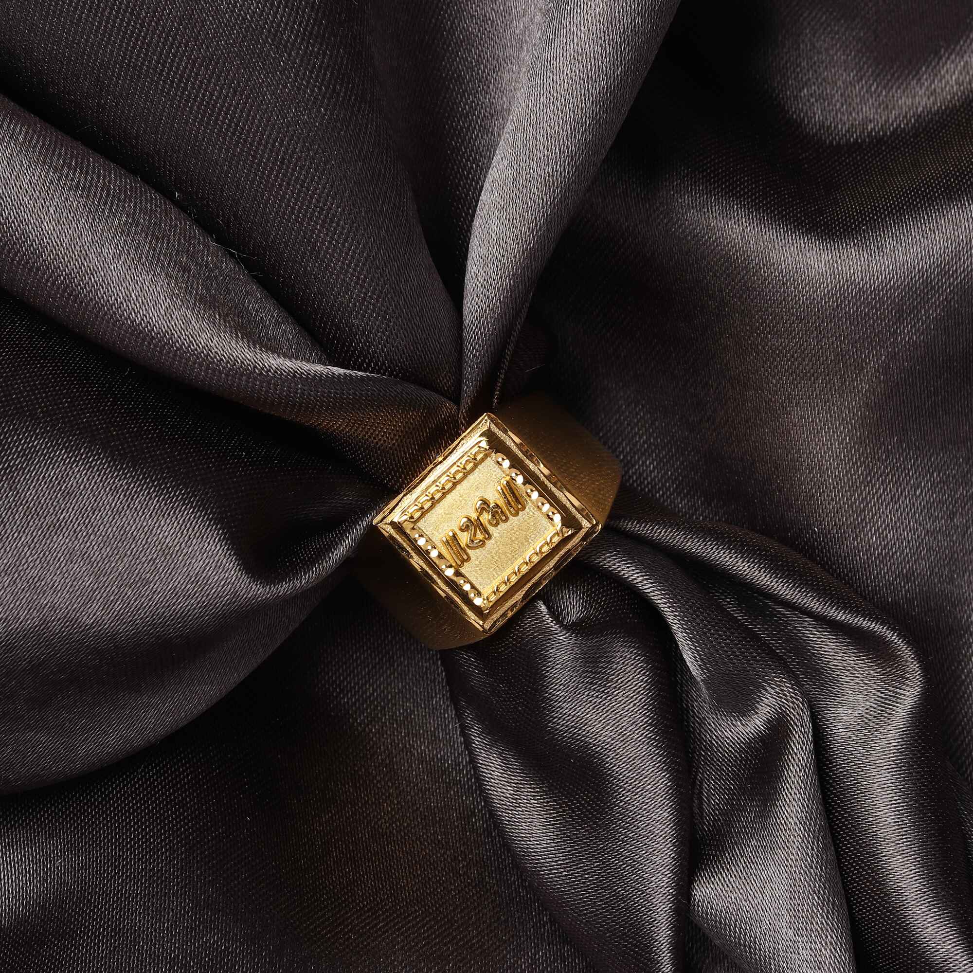 Gold Plated Jai Shri Ram Ring